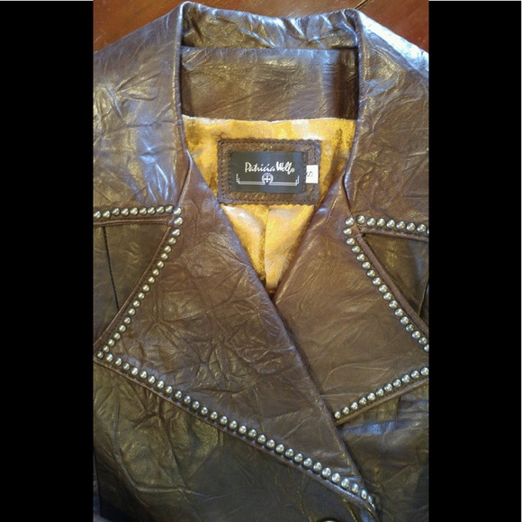 NWOT Patricia Wolfe leather jacket!! - Picture 2 of 8